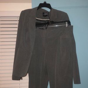 Women’s gray suit